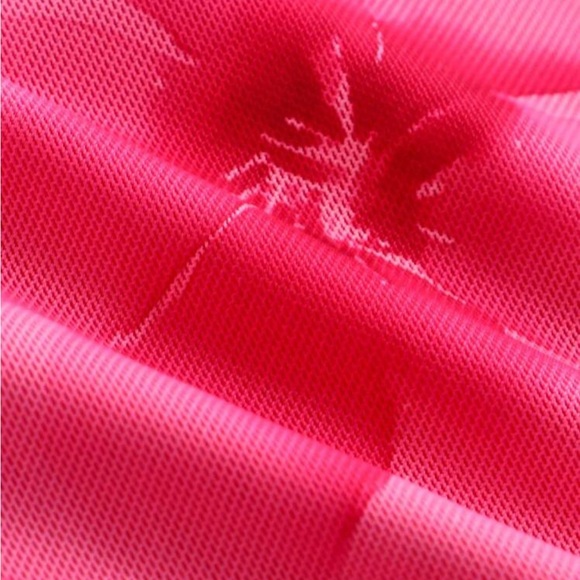 Floral Pink Strapless Top - Picture 4 of 5